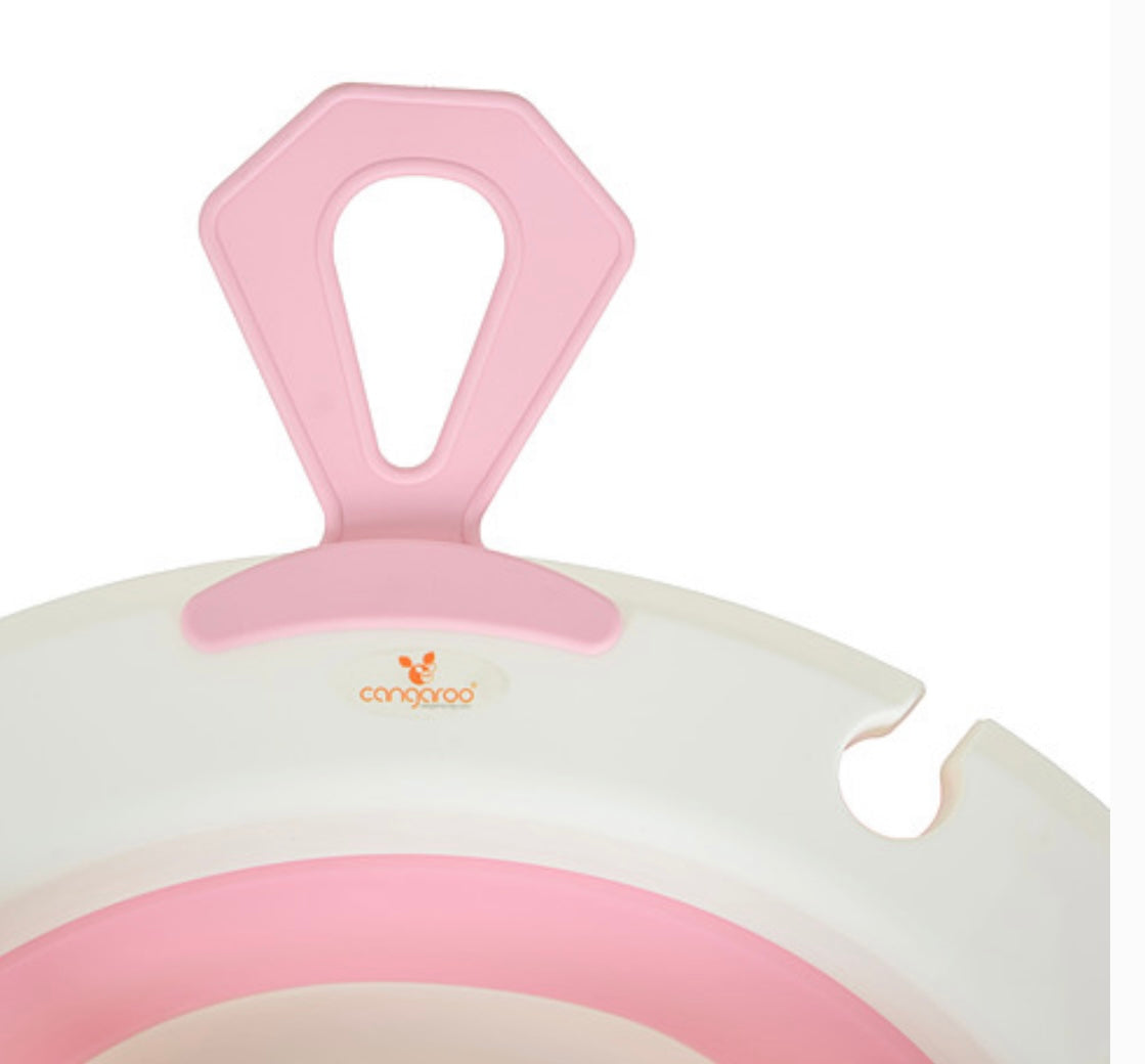 Vaschetta richiudibile con termometro rosa