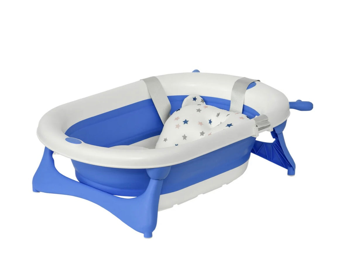 Vaschetta richiudibile con cuscino blu