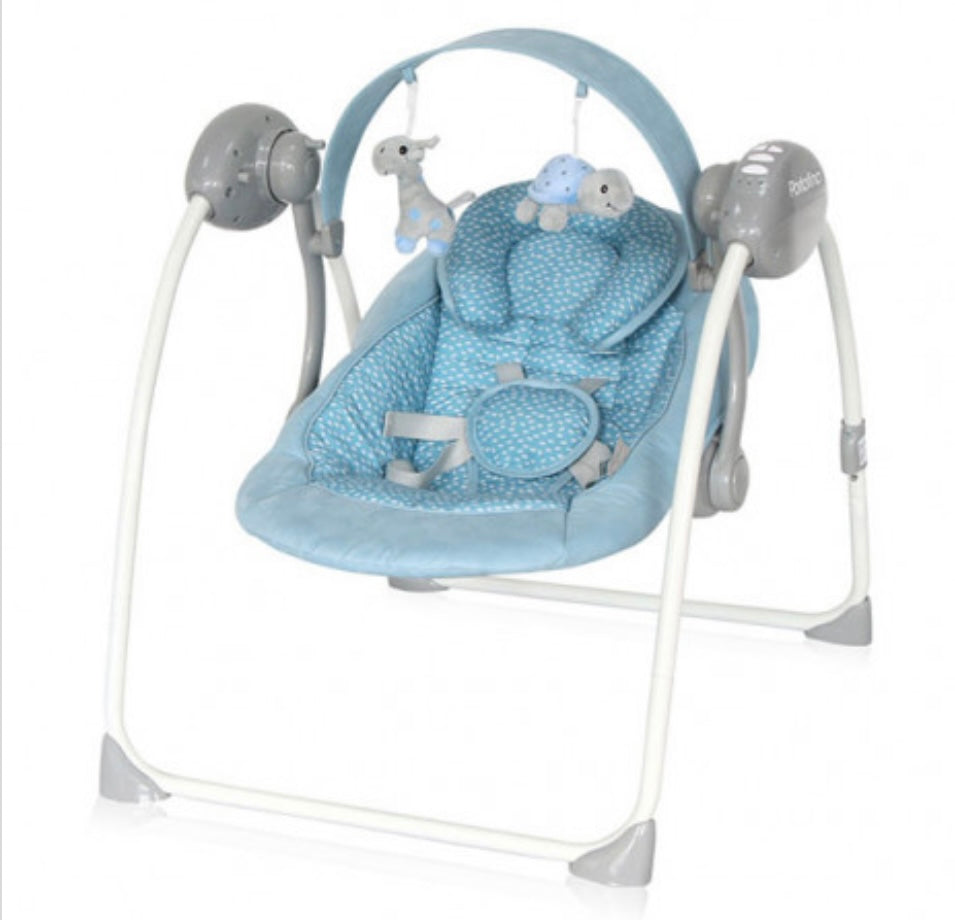 Altalena elettrica azzurra Portofino