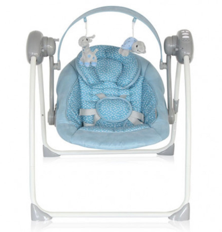 Altalena elettrica azzurra Portofino