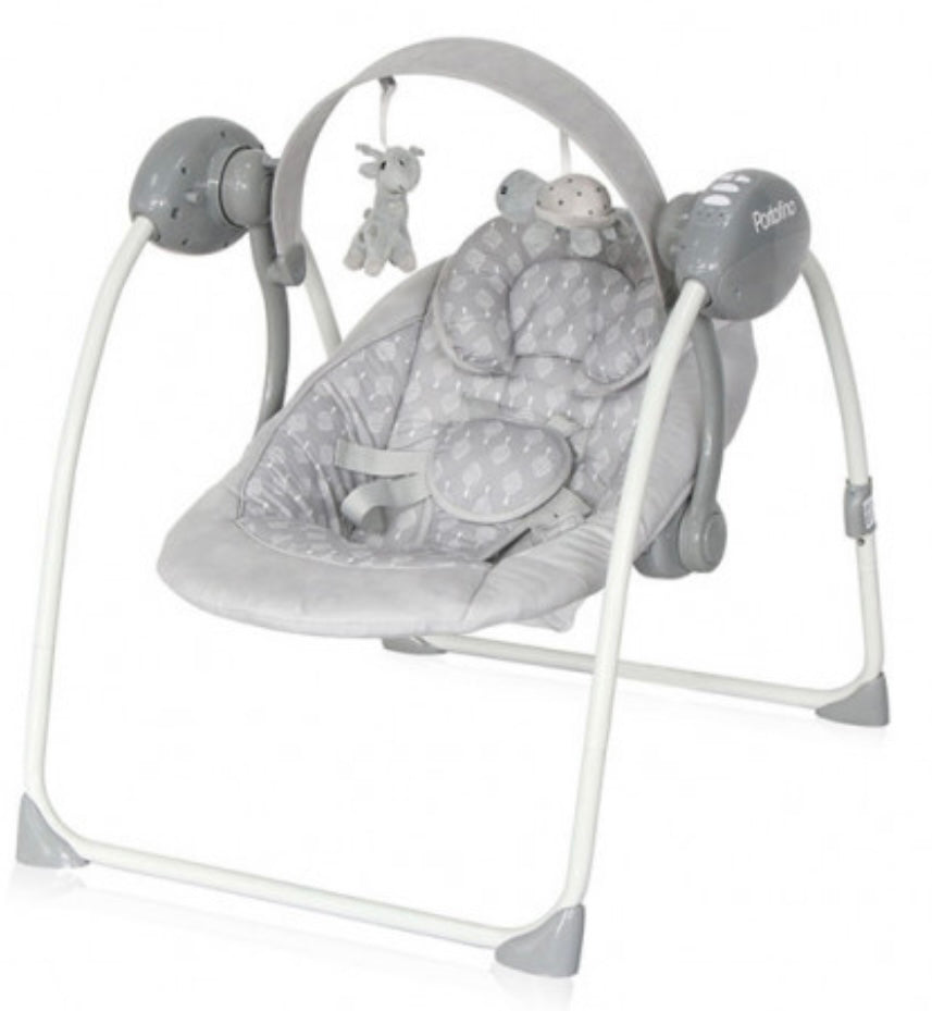 Altalena elettrica grigia Portofino