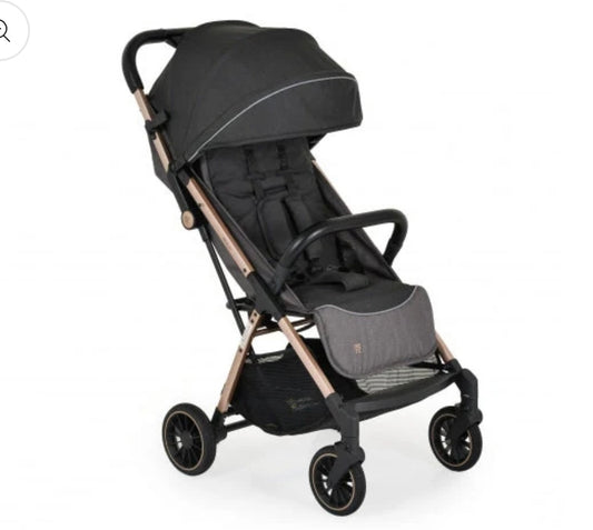 Passeggino leggero nero e oro Berlin 0/22 kg