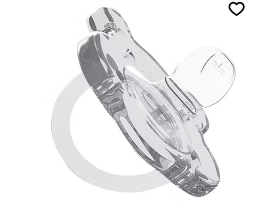 Ciuccio orsetto trasparente 6/18