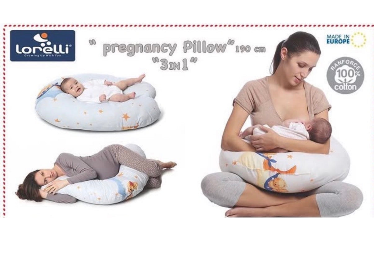 Cuscino gravidanza e allattamento beige