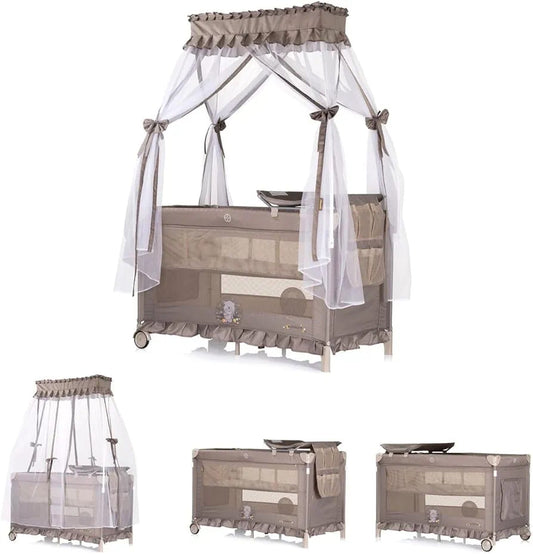 Lettino da campeggio princess beige Chipolino