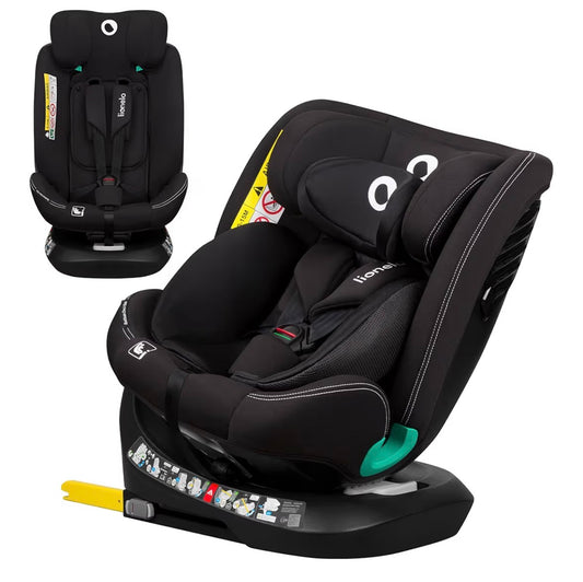 Sediolone auto Bastian i size 4in1 nero