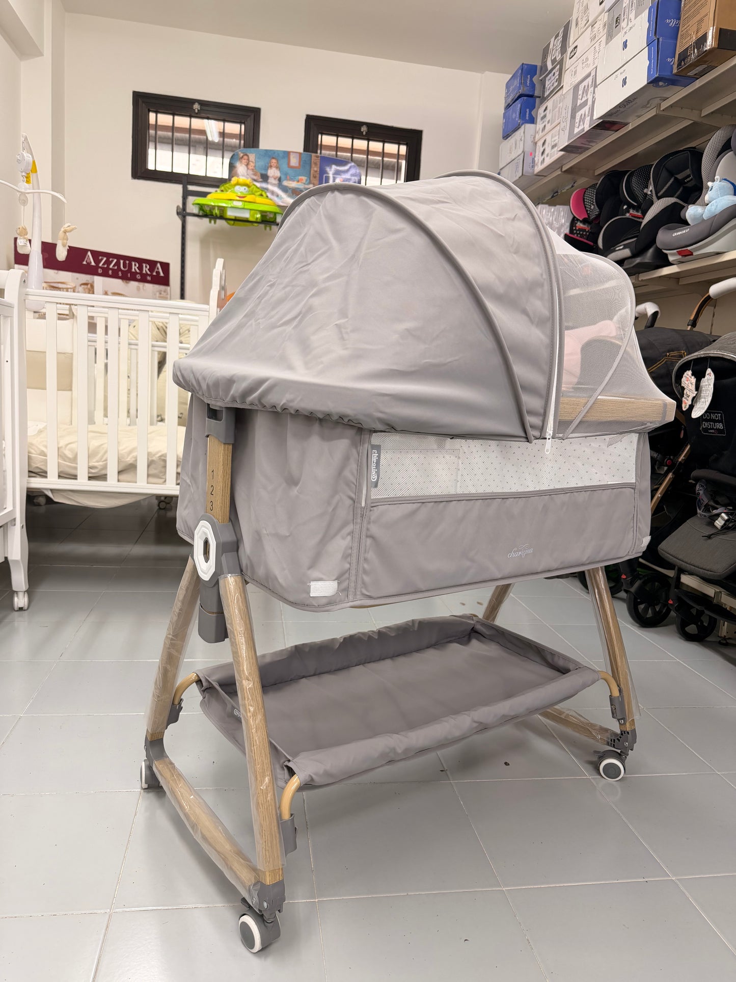 Culla co sleeping Carisma grigio