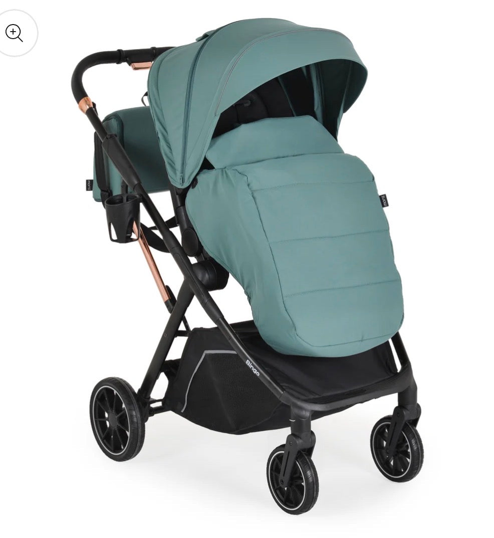 Passeggino leggero bingo 0/22kg reversibile verde moni