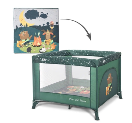 Box per giochi play n relax verde Lorelli