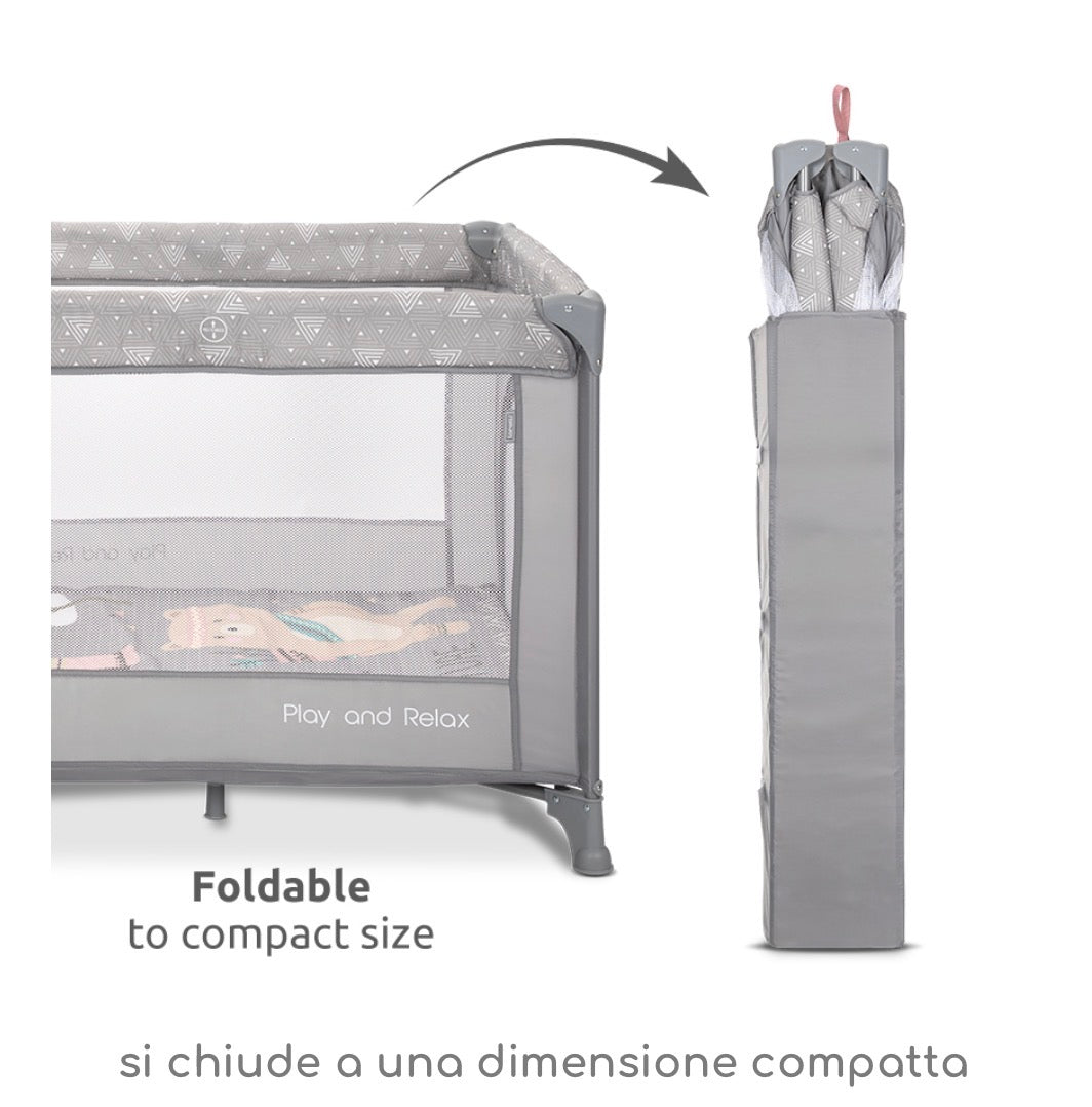 Box per giochi play n relax verde Lorelli