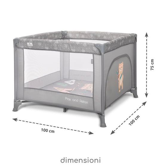 Box per giochi play n relax grigio Lorelli