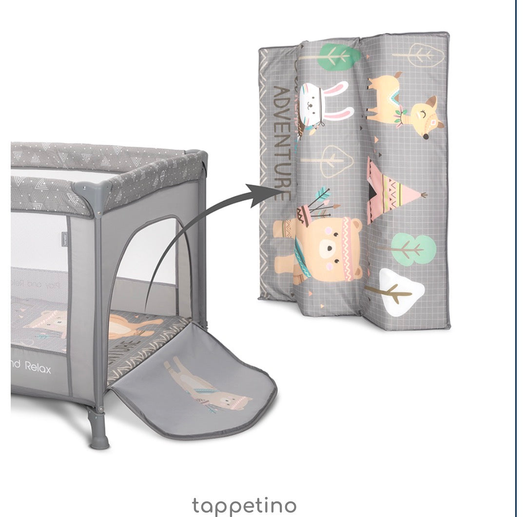 Box per giochi play n relax verde Lorelli