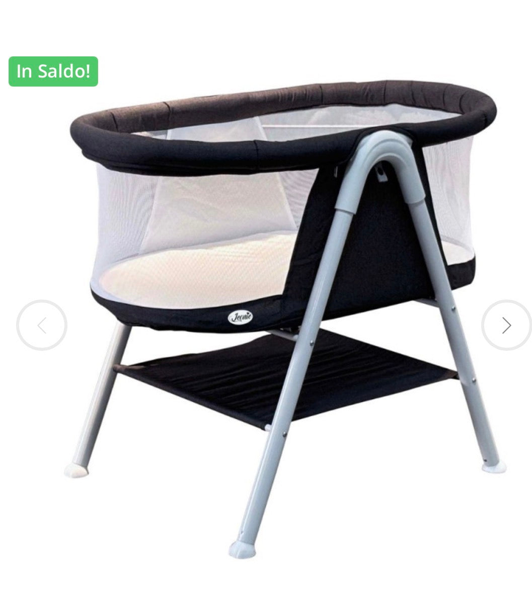 Culla ovale dark grigio + zanzariera