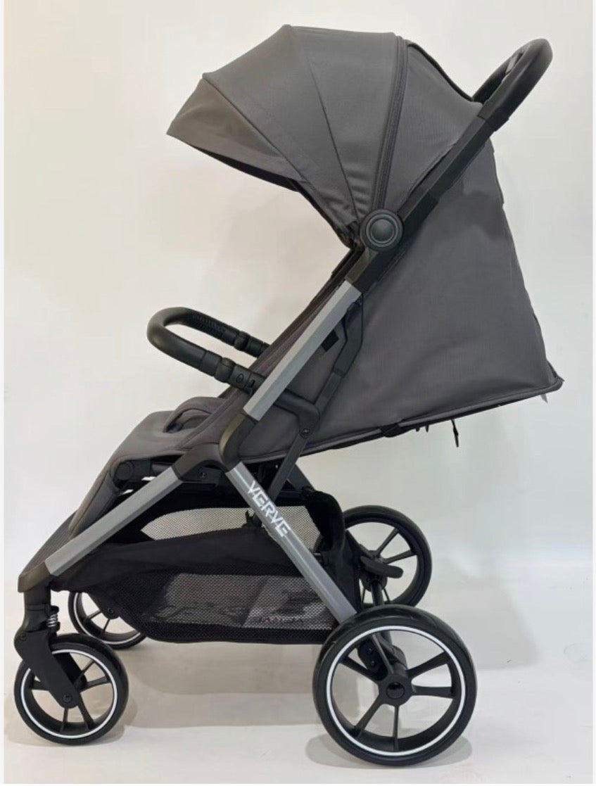 Passeggino leggero 22kg con borsa verve grigio leonie