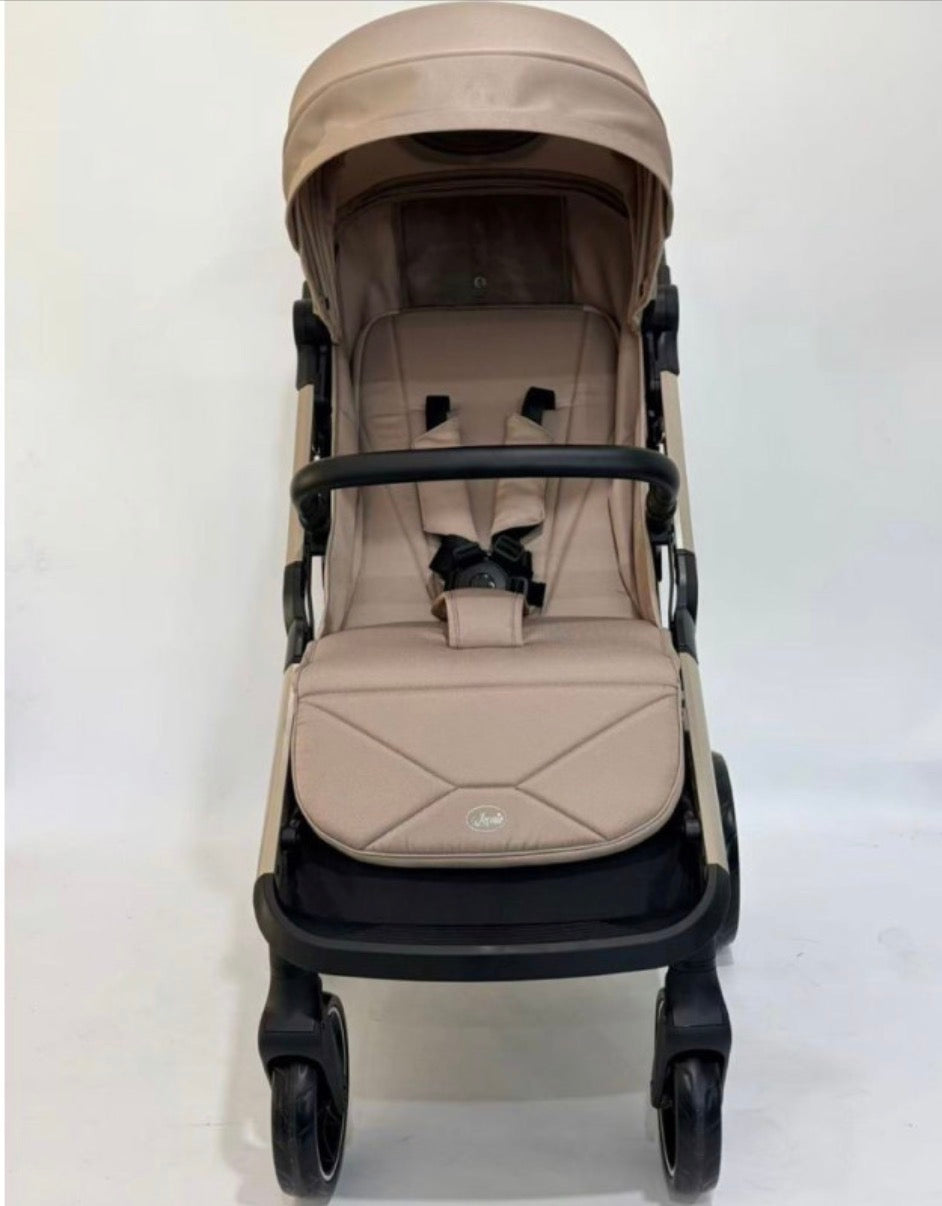 Passeggino leggero 22kg con borsa  verve beige leonie