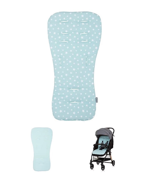 Materassino universale per passeggino chipolino verde acqua