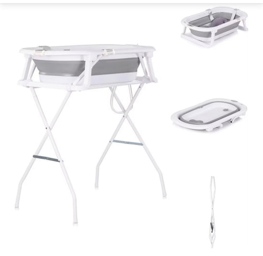 Vaschetta salva spazio + stund up e riduttore malibù grigio chipolino