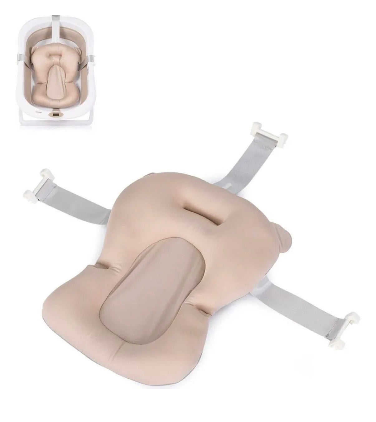 Cuscino riduttore per vaschetta beige chipolino