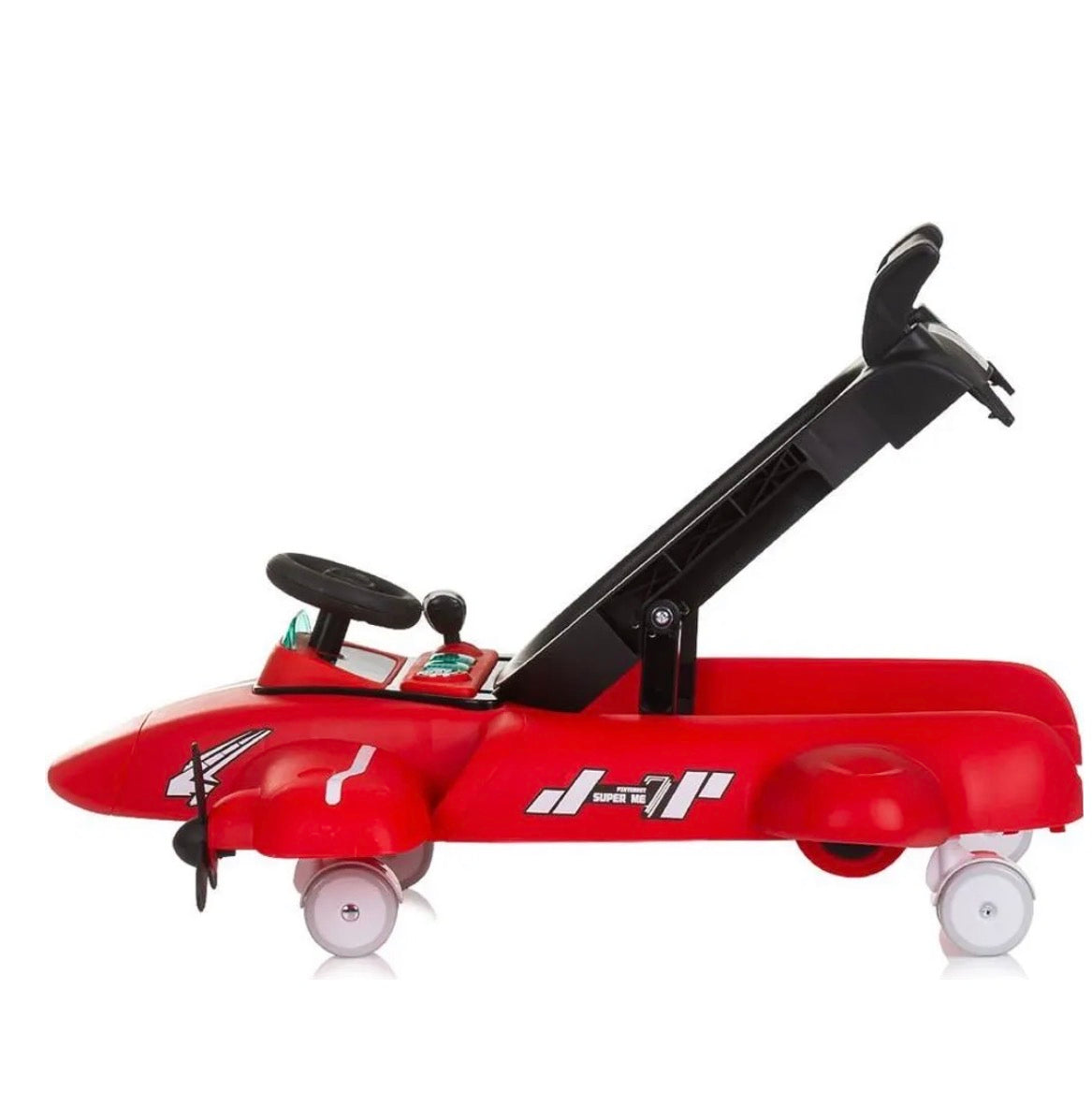 Girello airplane 3in1 rosso