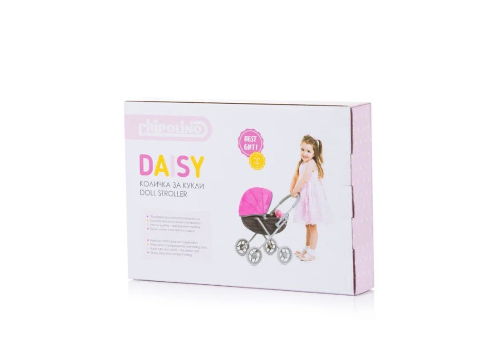 Carrozzina gioco daisy con cuori chipolino