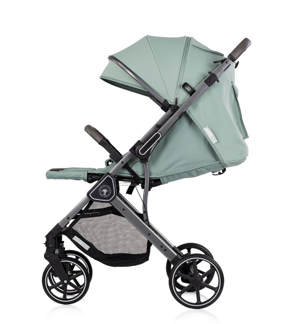 Passeggino leggero 22kg reversibile omnia matcha chipolino