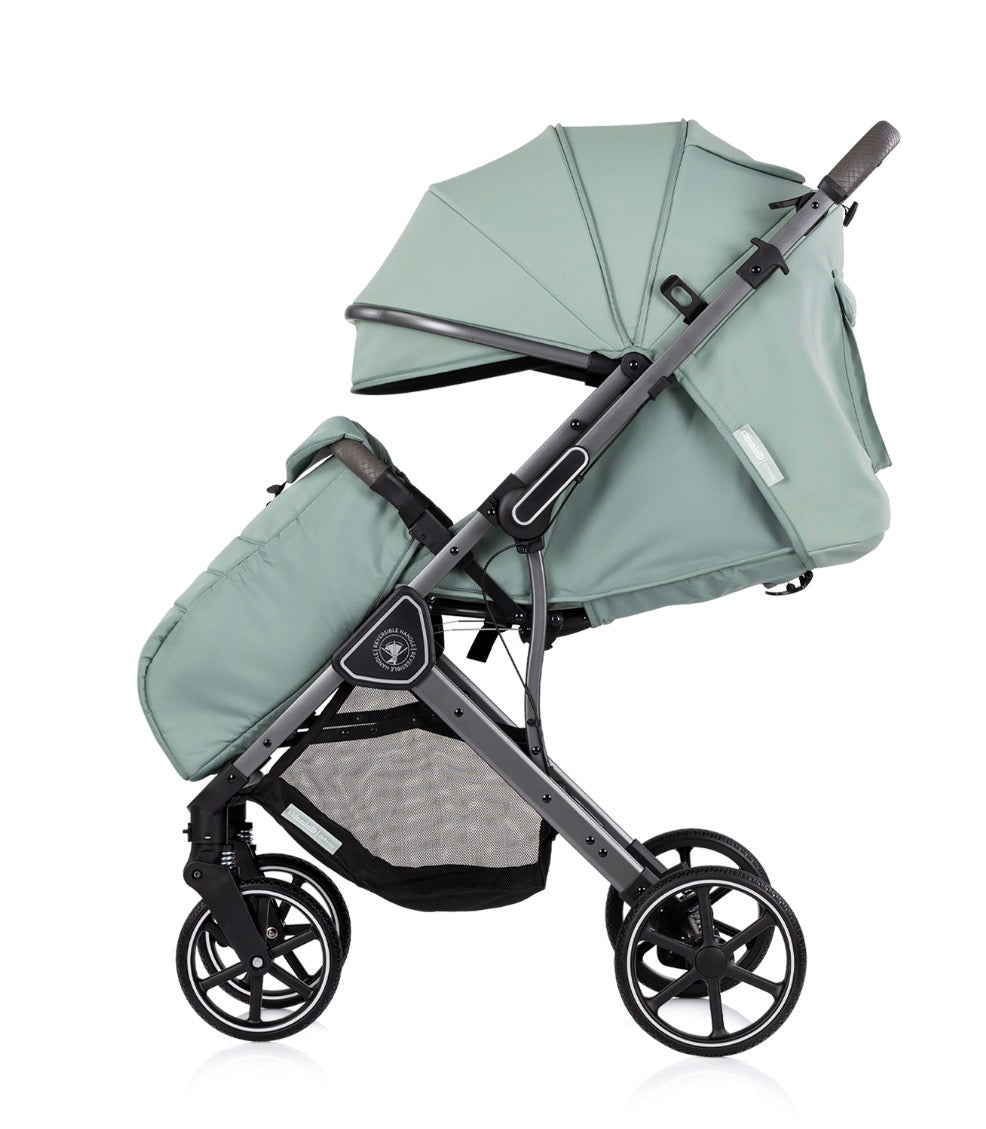 Passeggino leggero 22kg reversibile omnia matcha chipolino