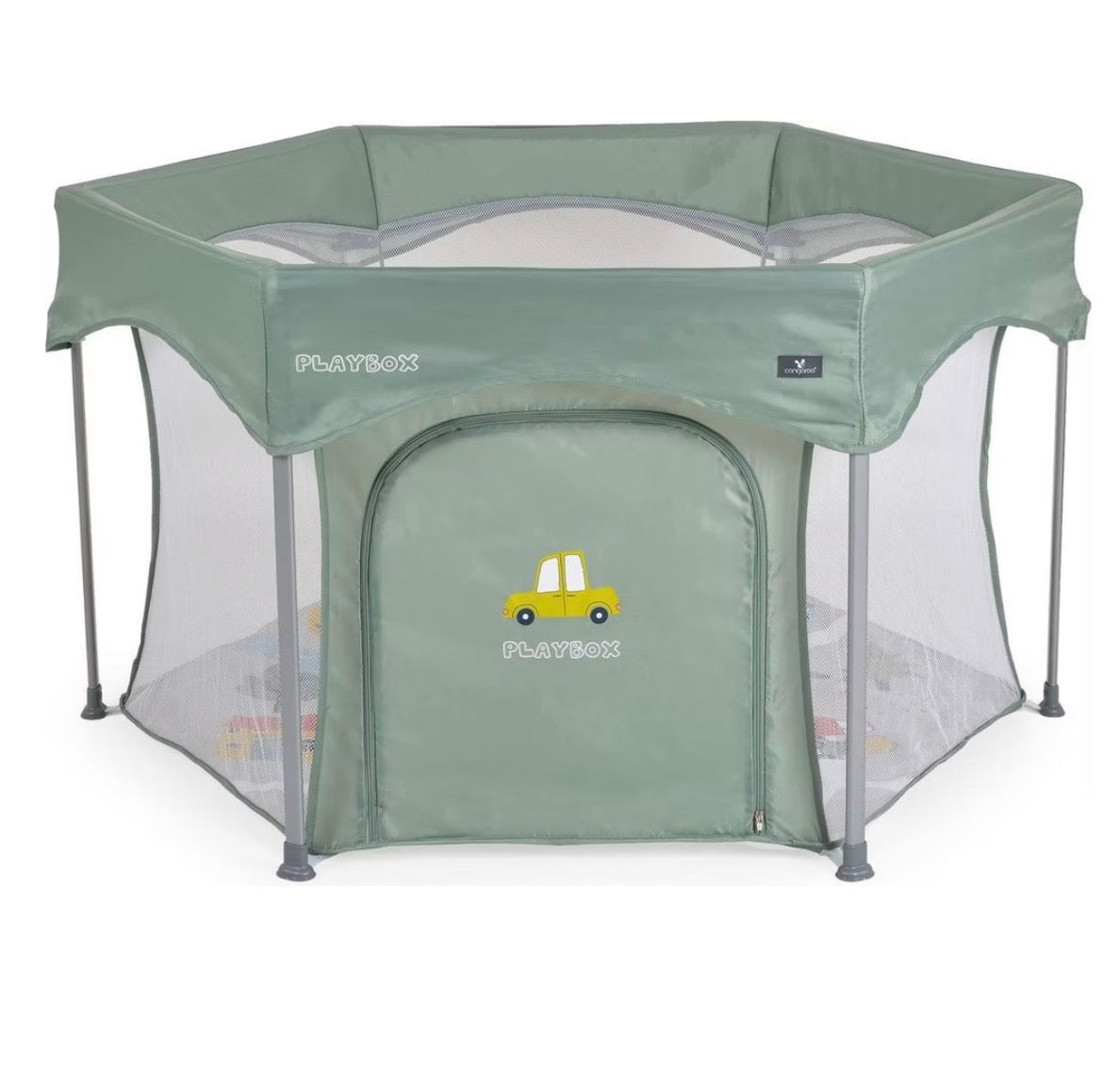 Playbox richiudibile verde Cangaroo
