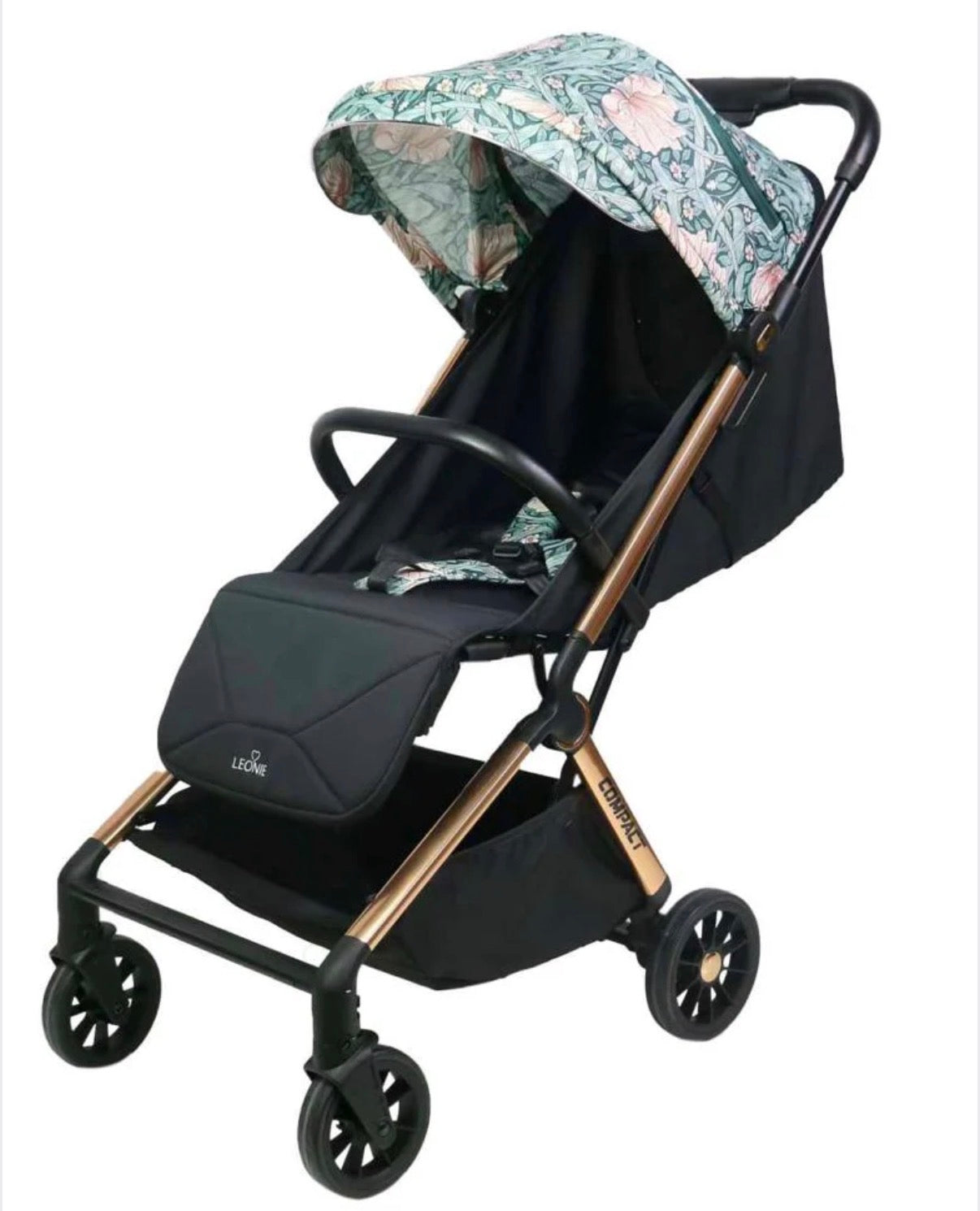 Passeggino leggero compact fiori 22kg bagaglio a mano leonie
