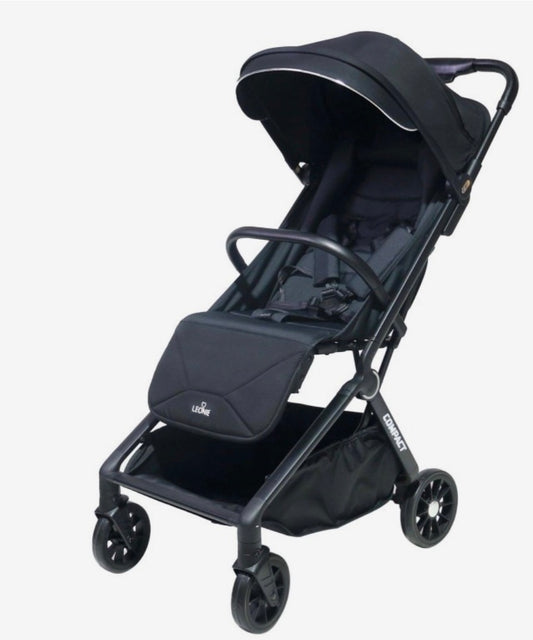 Passeggino leggero compact nero 22kg bagaglio a mano