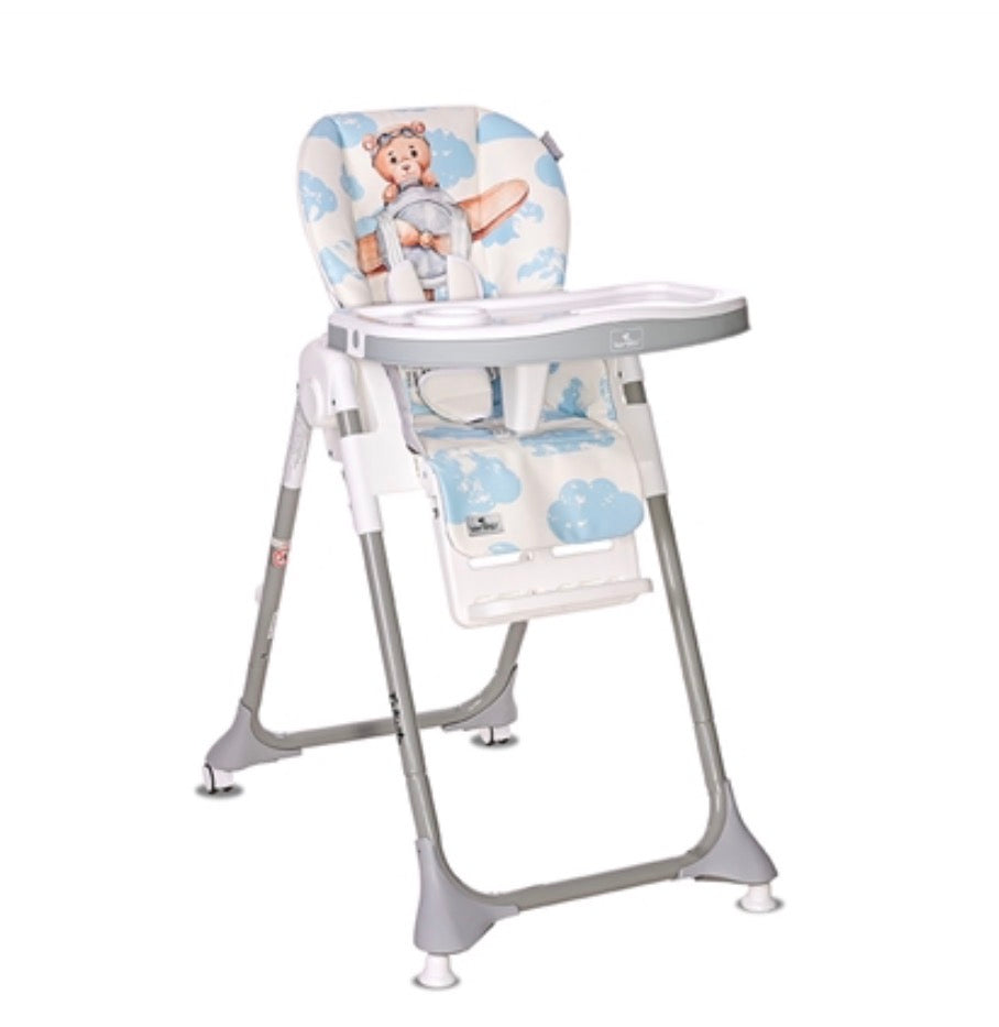 Sediolone pappa felicita baby blu Lorelli