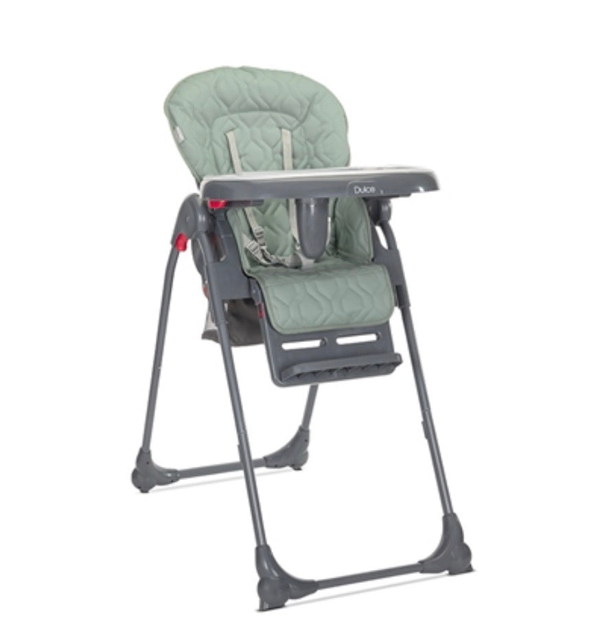 Sediolone pappa dulce + omaggio set pappa verde Lorelli