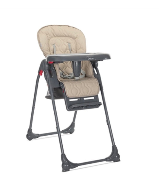 Sediolone pappa dulce + omaggio set pappa beige Lorelli