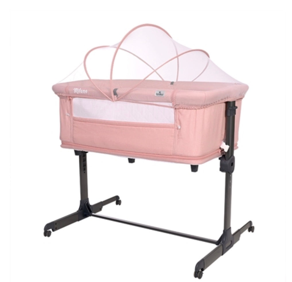 Culla Milano 2in1 rosa Lorelli