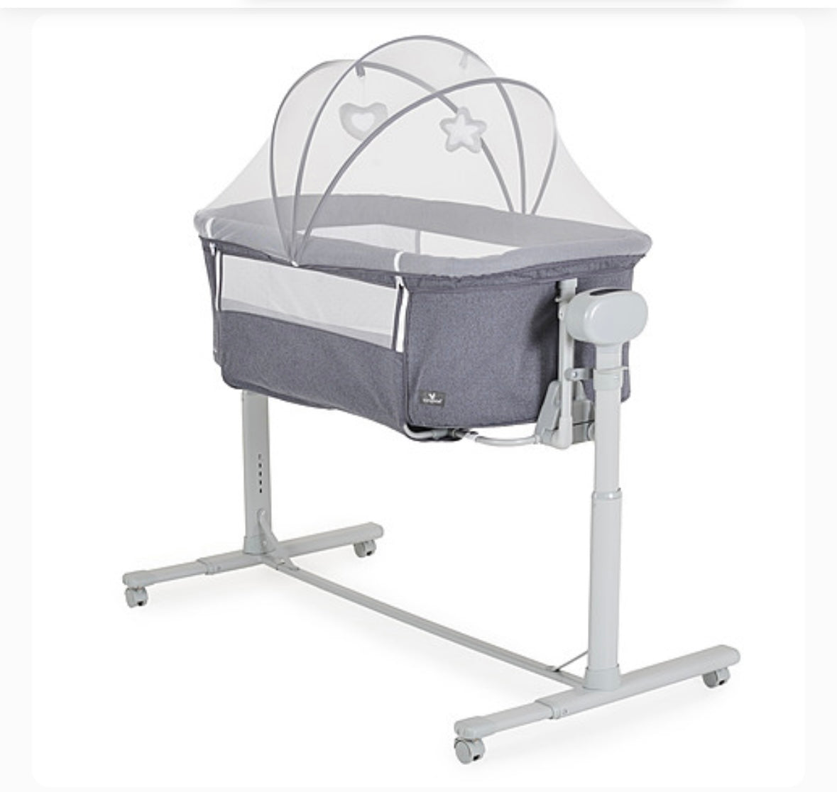 Culla elettrica con accessori c’est la vie grigio scuro moni