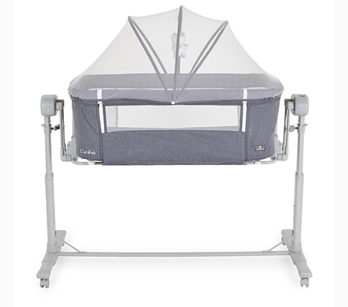 Culla elettrica con accessori c’est la vie grigio scuro moni