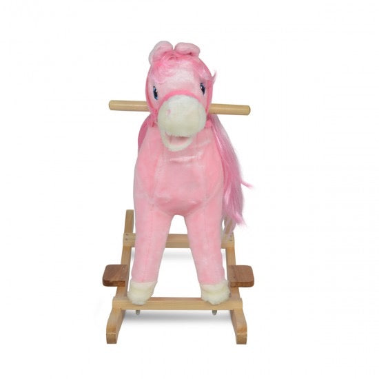 Cavallo dondolo Rosa
