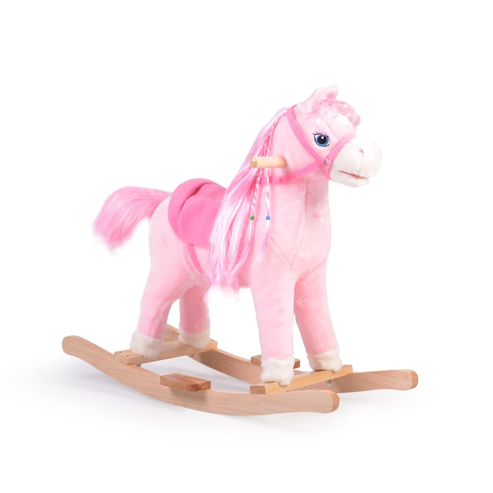 Cavallo dondolo Rosa