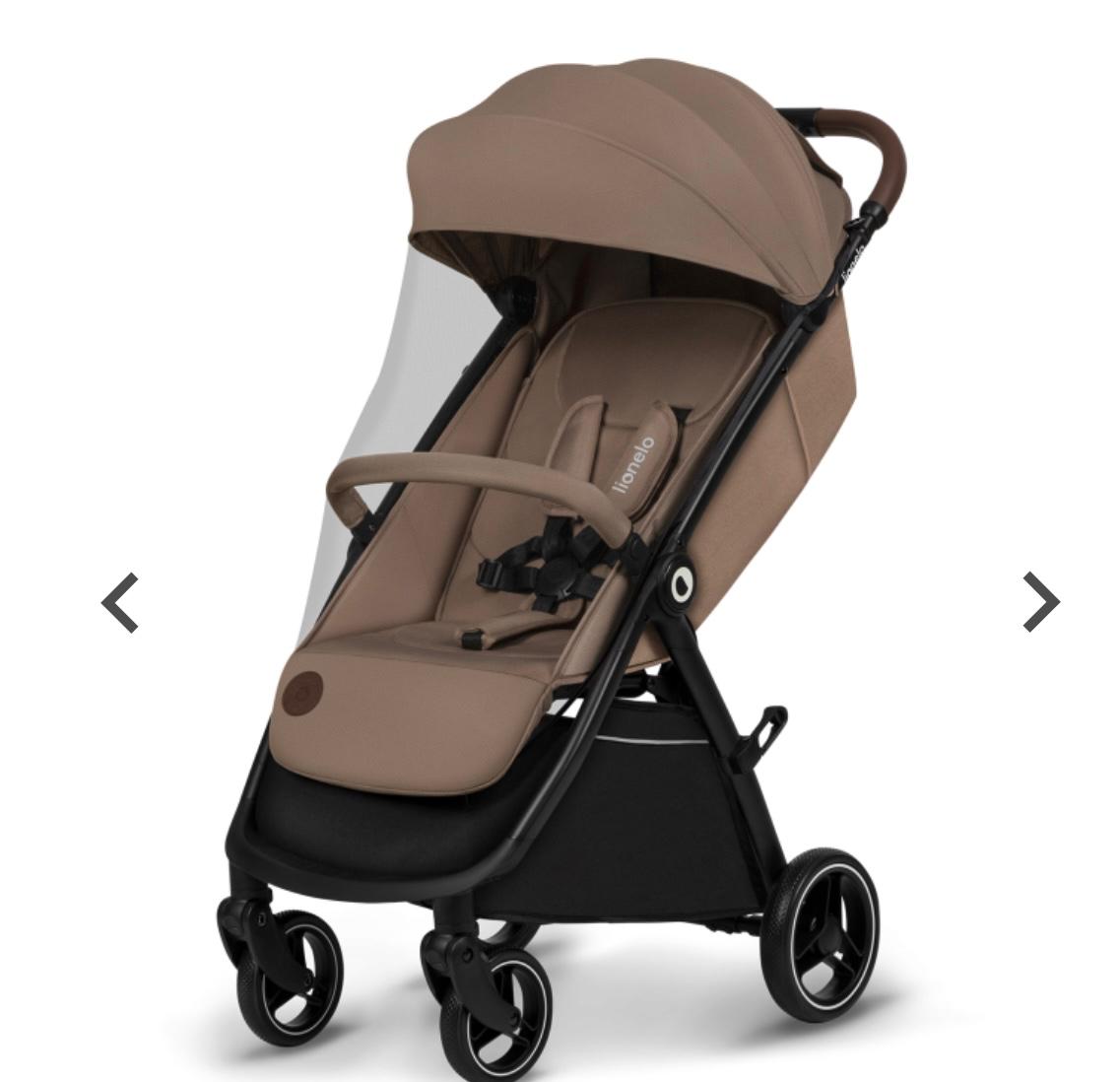 Passeggino leggero 22kg beige sand ingrid lionelo